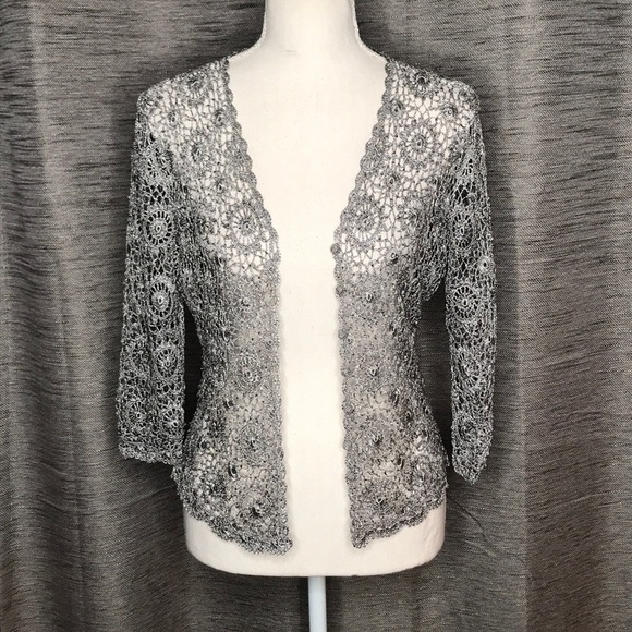 CARMEN MARC VALVO MEDIUM SILVER GRAY COVERUP - Picture 1 of 9